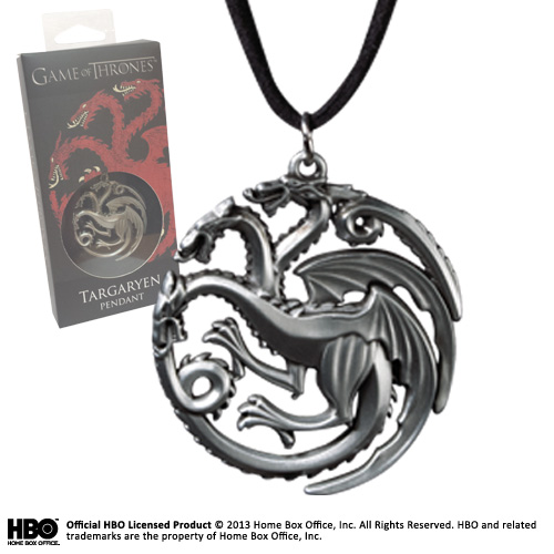 foto GOT - TARGARYEN pendant - costume